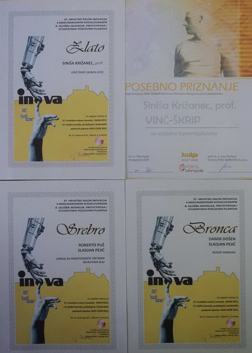 Diplome INOVA 2012